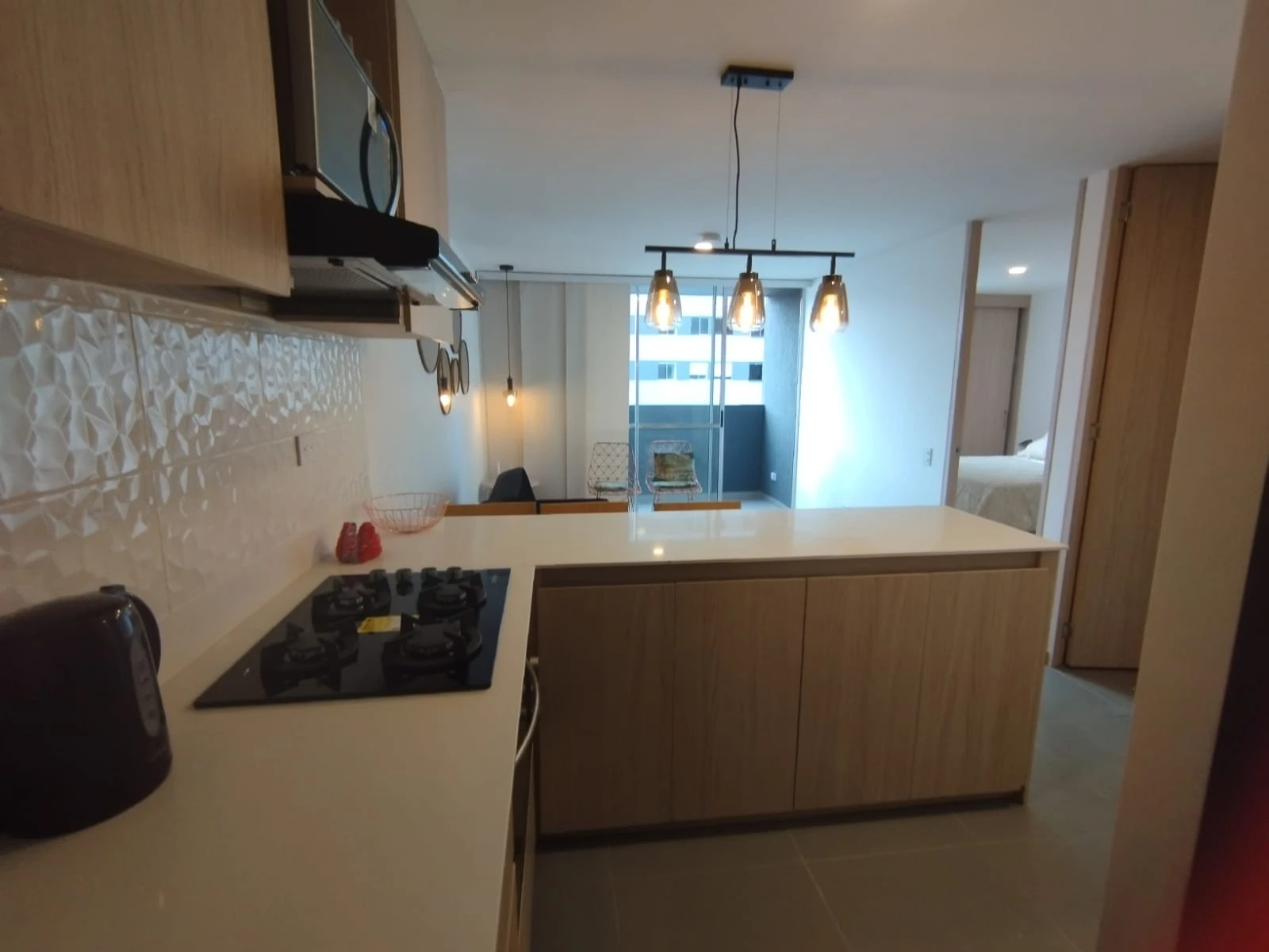 Apartamento amoblado en guayabal sector santa fe