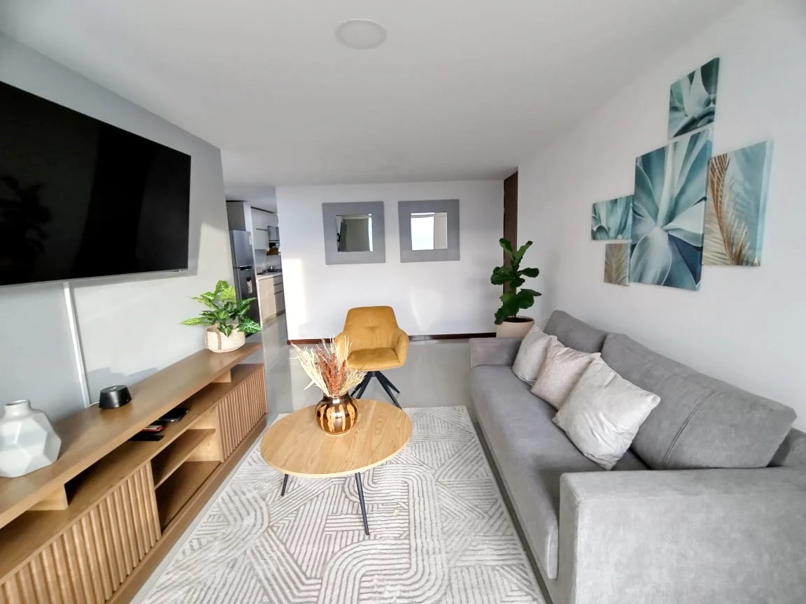 Apartamento amoblado en arriendo sector San Diego