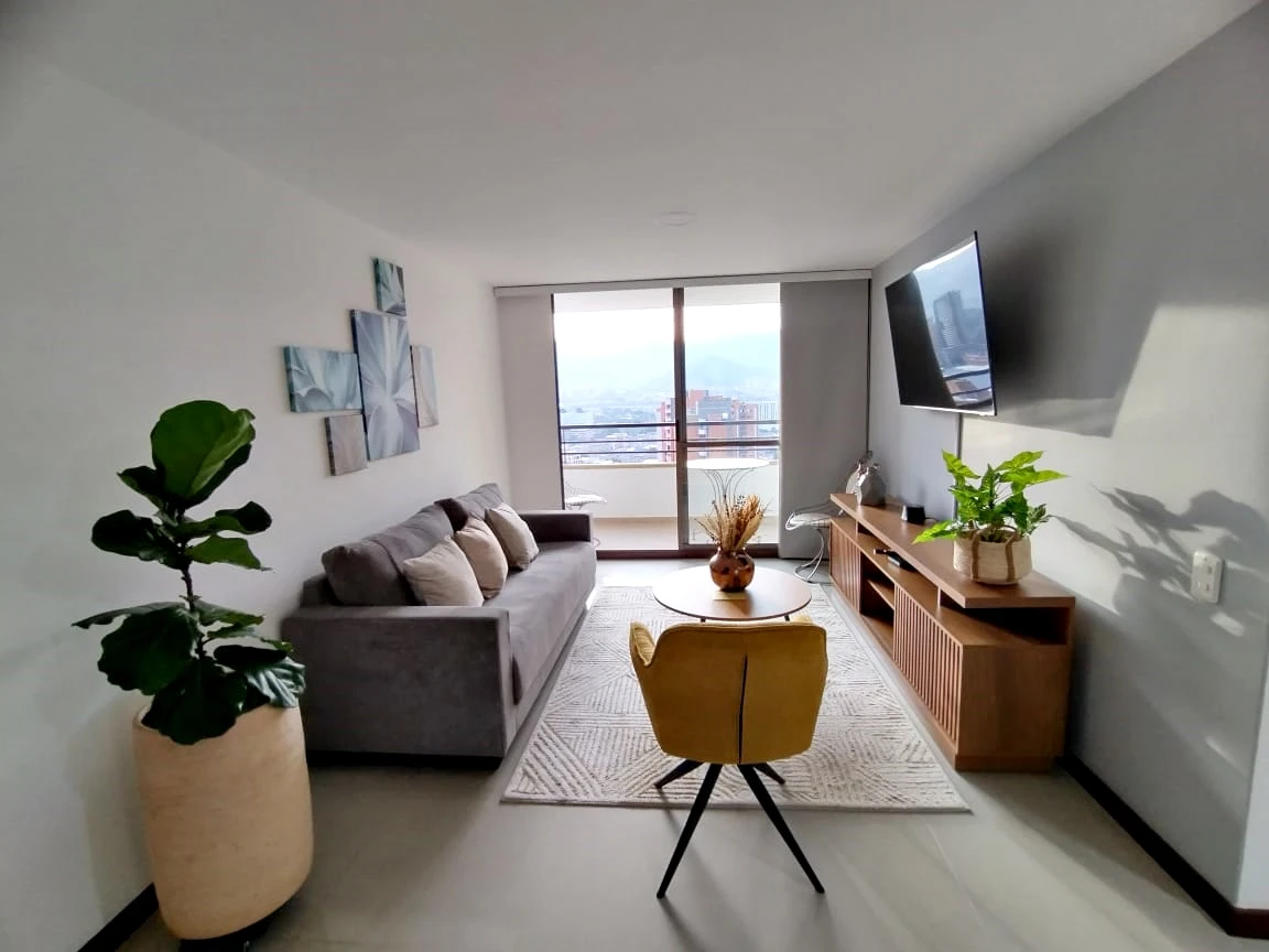 Apartamento amoblado en arriendo sector San Diego