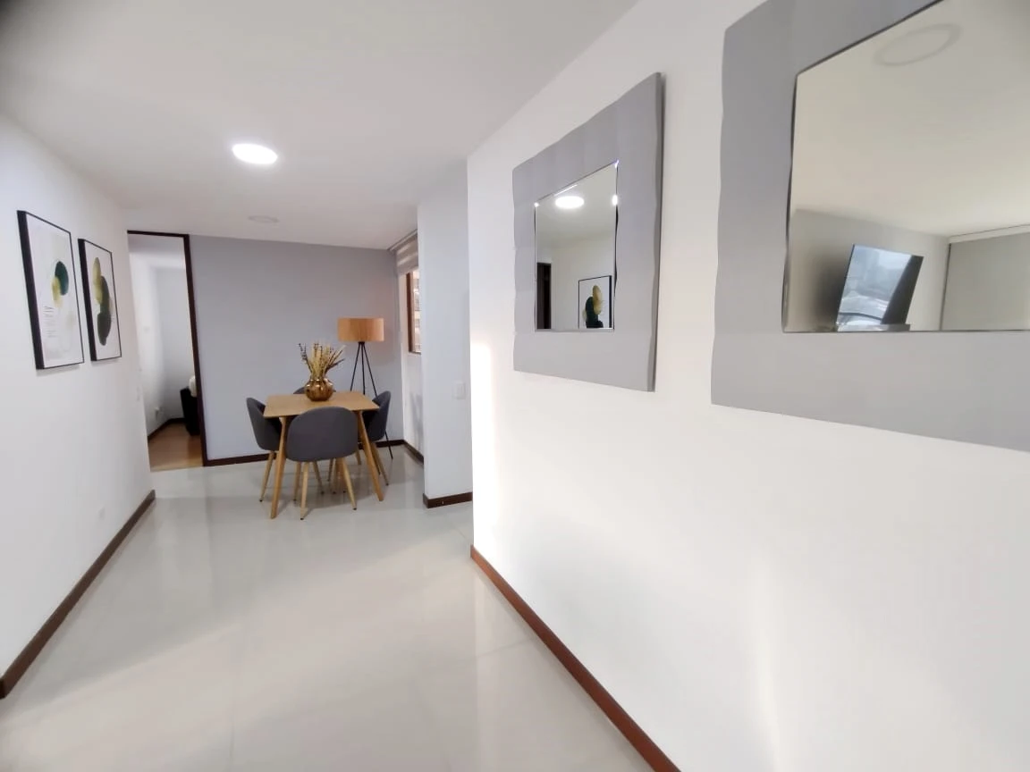 Apartamento amoblado en arriendo sector San Diego