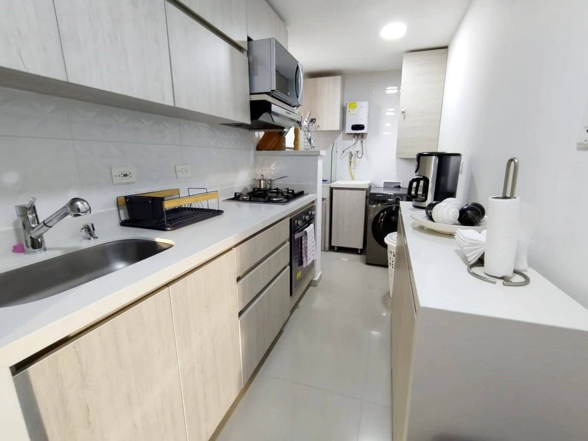 Apartamento amoblado en arriendo sector San Diego