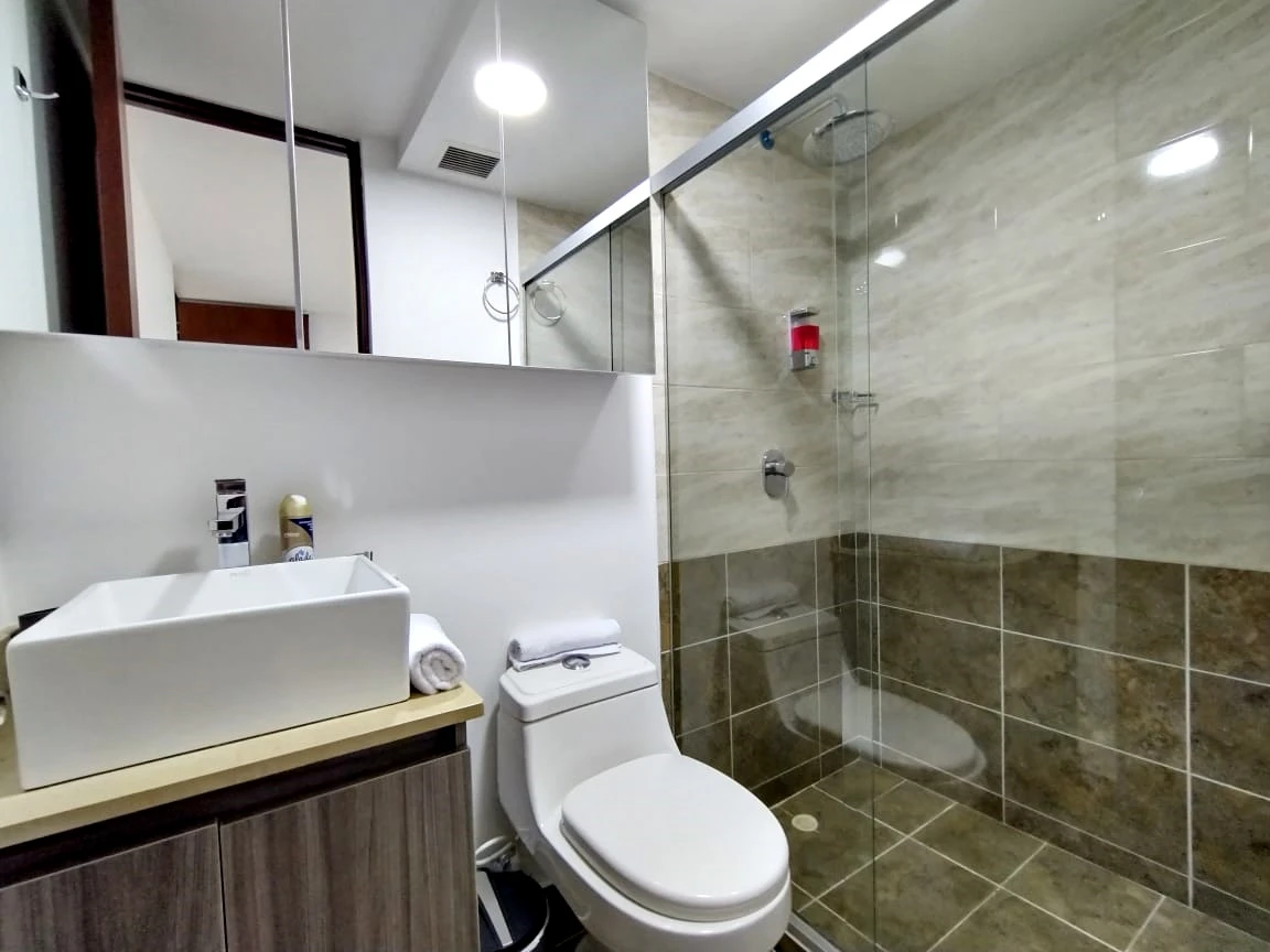 Apartamento amoblado en arriendo sector San Diego