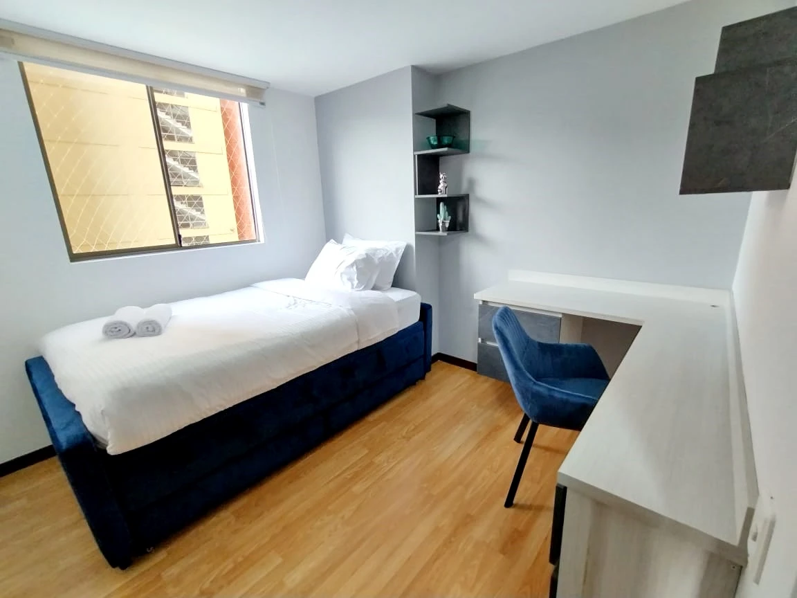 Apartamento amoblado en arriendo sector San Diego