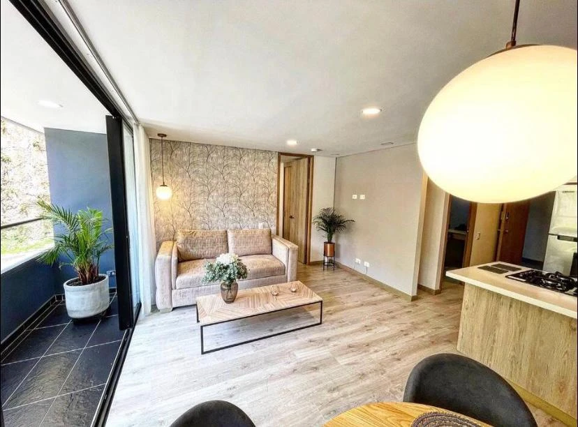 Apartamento amoblado en renta sector Las Palmas