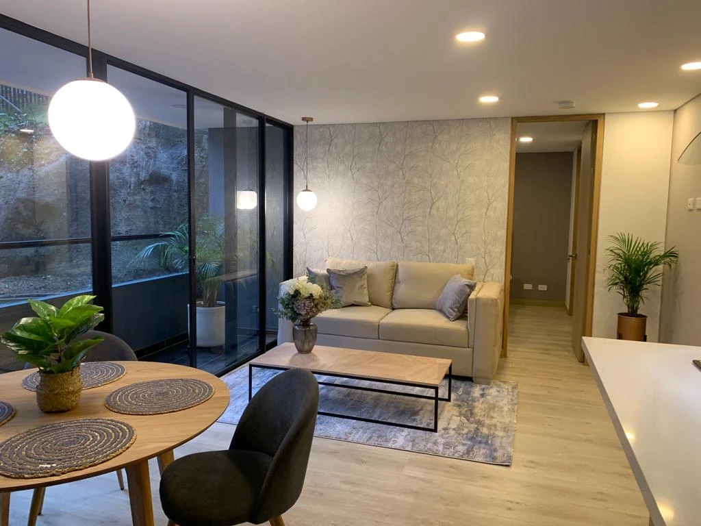 Apartamento amoblado en renta sector Las Palmas