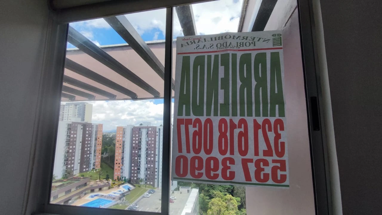 Apartamento en arriendo en Rionegro en sector fontibon