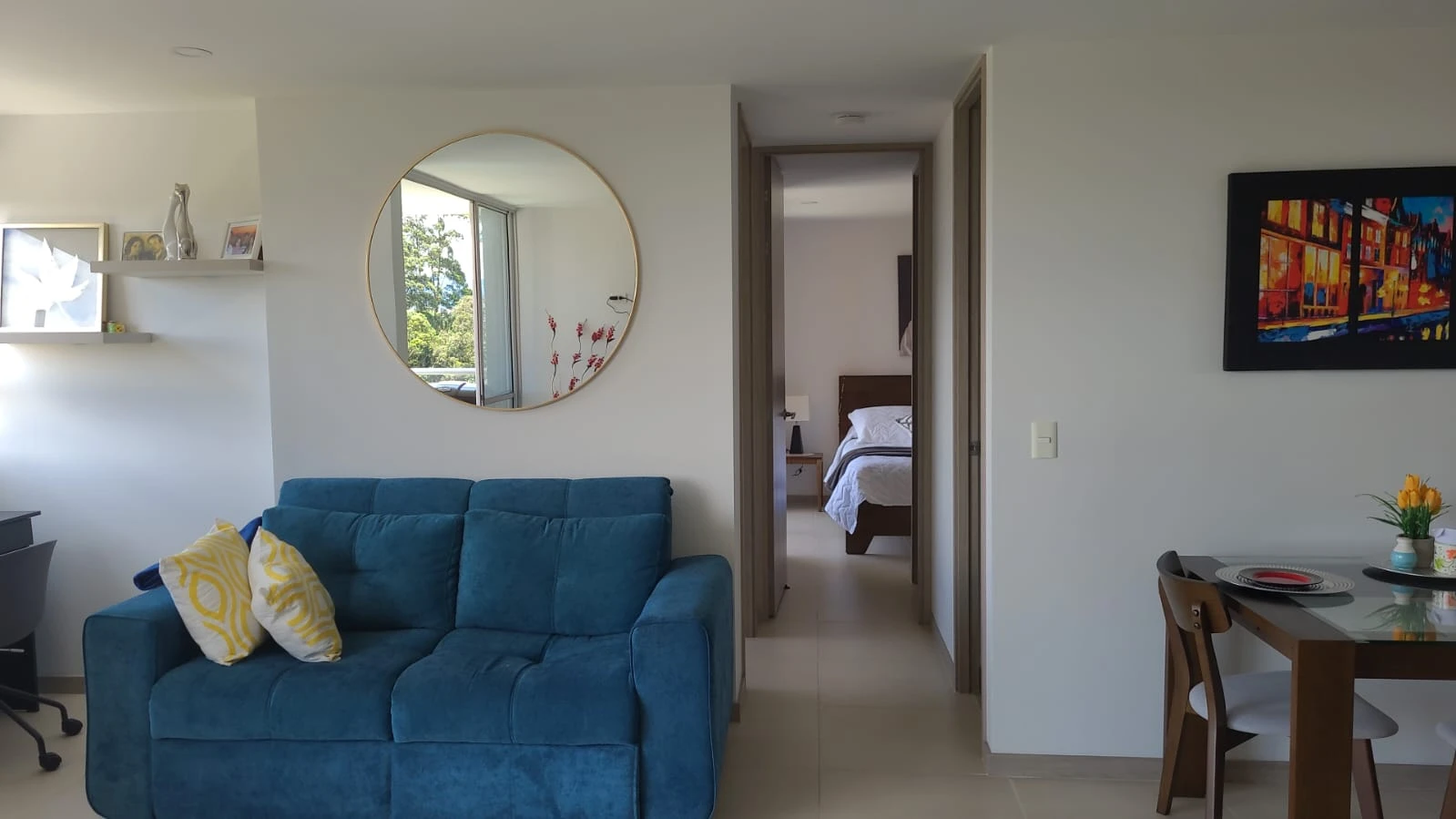Apartamento amoblado en arriendo en Rionegro sector los colegios