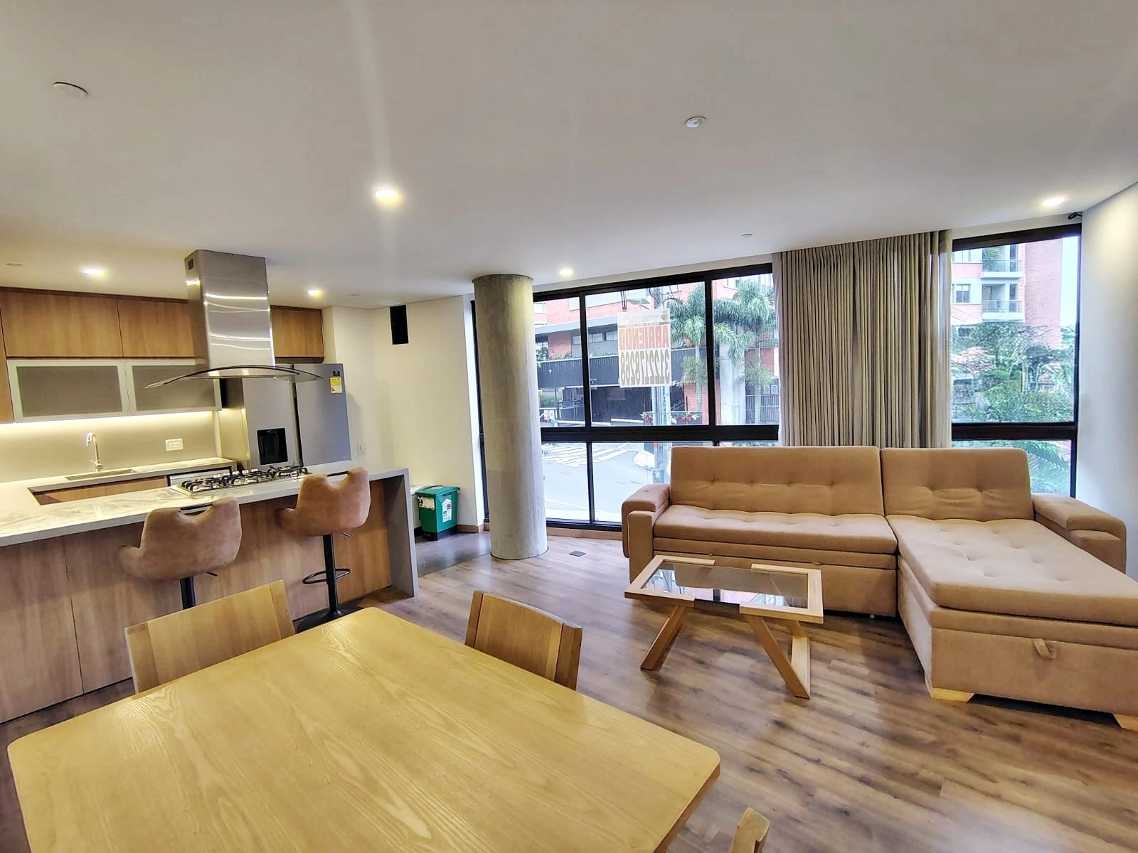 Apartaestudio amoblado en arriendo sector Intercontinental