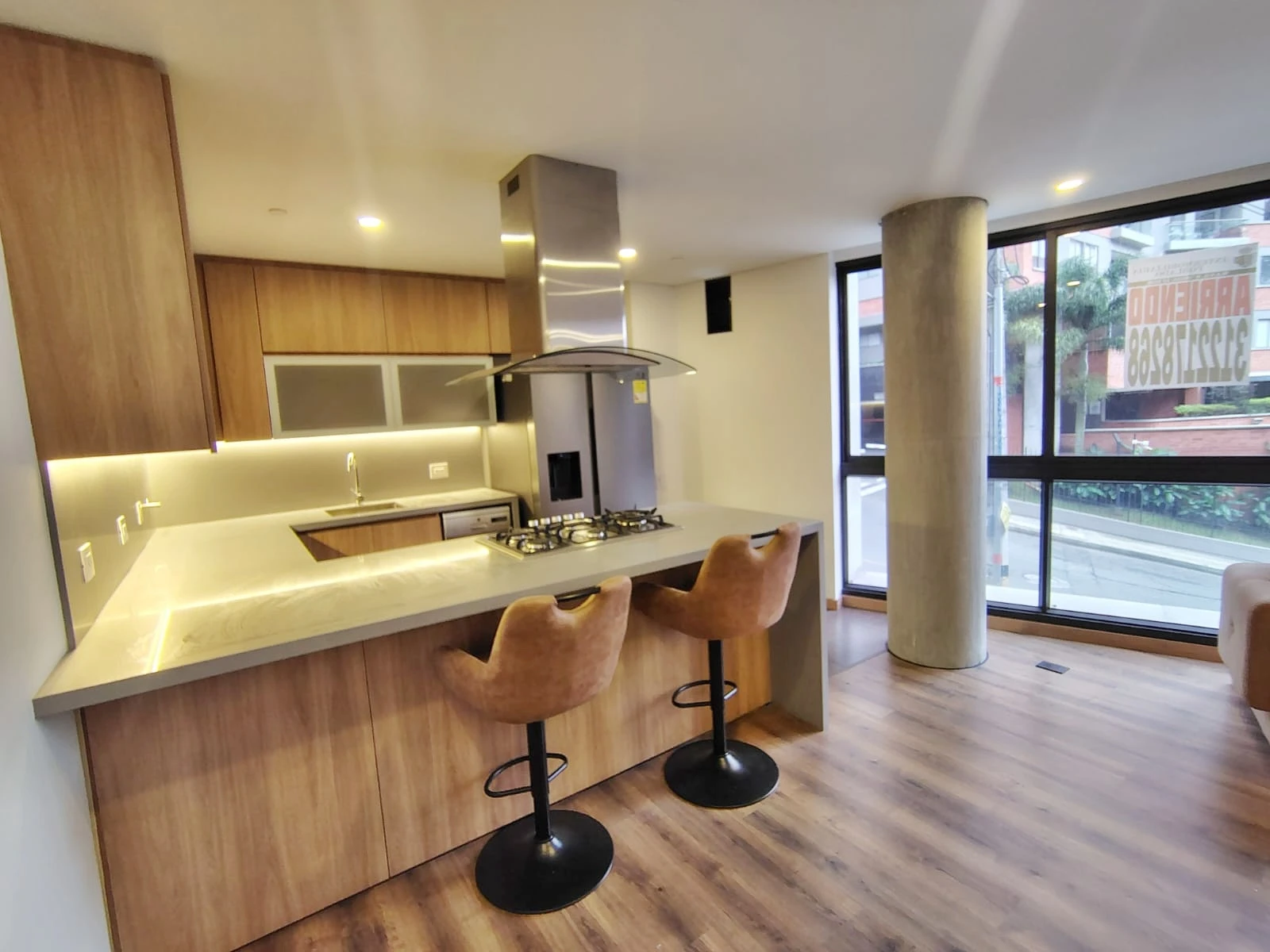 Apartaestudio amoblado en arriendo sector Intercontinental