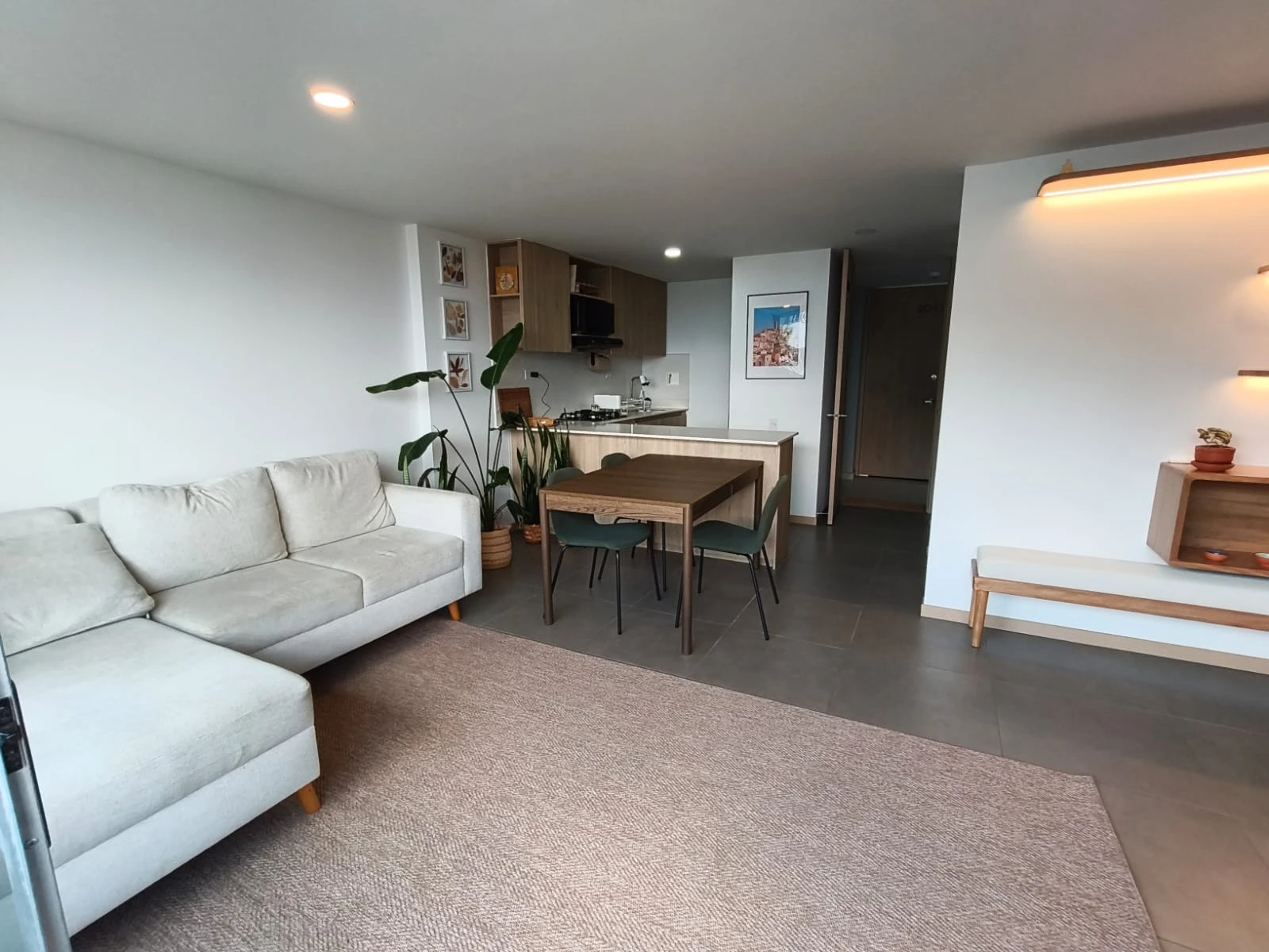 Apartamento en Arriendo Amoblado sector Santa Fe,  ciudad del Rio